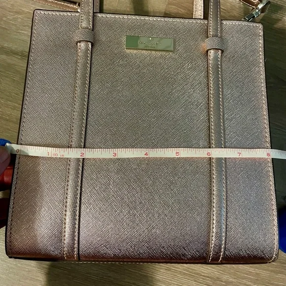 NWOT Kate Spade Kenzie Tote Rose Gold - Picture 10 of 10